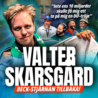 VALTER SKARSGÅRD GÄSTAR! | “AIK ÄR ANTI-FOTBOLL & DJURGÅRDARE DELUSIONAL”