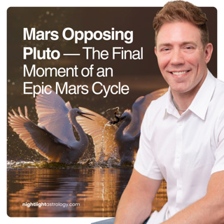 Mars Opposing Pluto — The Final Moment of an Epic Mars Cycle