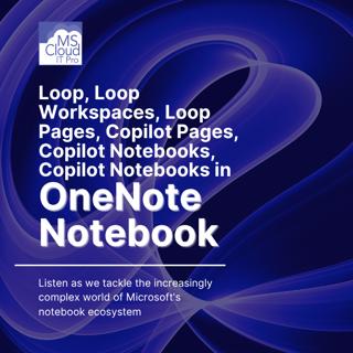 Episode 405 – Loop, Loop Workspaces, Loop Pages, Copilot Pages, Copilot Notebooks, Copilot Notebooks in OneNote Notebooks