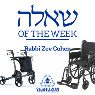 Can you use a Walker or a Wheelchair on Shabbos where there is no Eiruv?