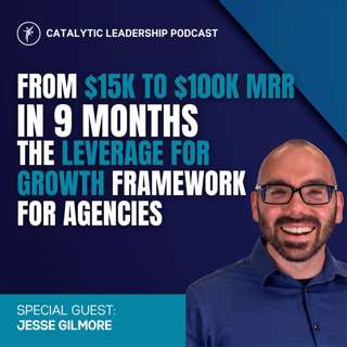 From $15K to $100K MRR in 9 Months – The Leverage for Growth Framework for Agencies with Jesse Gilmore