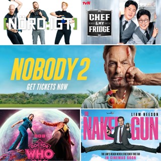 496. Den med The Naked Gun, Emmy-vinnare, Chef & My Fridge, Nobody 2 och Doctor Who S2