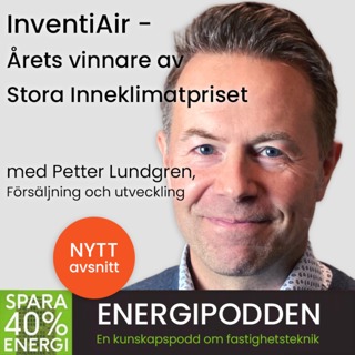 InventiAir - årets vinnare av Stora Inneklimatspriset