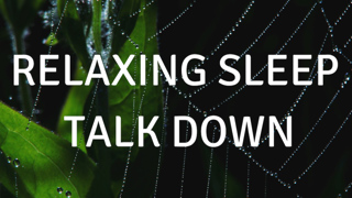 Series 2 Episode 11 Relaxing sleep talk down A guided meditation for sleep