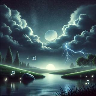 đŽâïžđ” Relaxing MUSIC and Gentle THUNDER to Reduce STRESS and Improve SLEEP