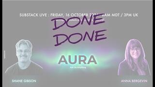 Watch now | Recording of AURA - Anna Bergevin & Shane Gibson on 16th October 2026