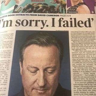 Cameron breaks his silence: what will we learn from his new book?
