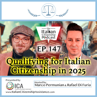 Qualifying for Italian Citizenship in 2025 | Citizenship by Descent & the Minor Issue