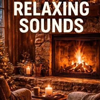 Relaxing Sounds | Winter Fireplace 8 Hours | Sleep,Study,Relax