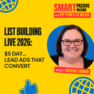 LIST BUILDING LIVE: $5 Day… Lead Ads That Convert with Adrienne Farrow