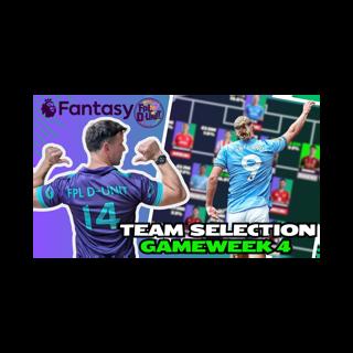 MY FPL TEAM SELECTION GAMEWEEK 4💪🔥| TOP 5K LAST SEASON🌏| Fantasy Premier League Tips 2025/26