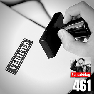 461. Twitter skapar konto-verifierings-process som lutar sig mot Wikipedia #ensakidag