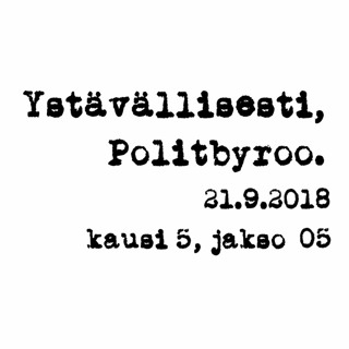 Soinin luottamus, viimeiset niitit ja Toivolan kiirastuli - 21.9.2018