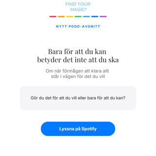 Bara för att du kan betyder det inte att du ska