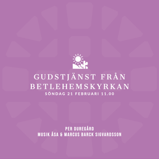 Predikan 21 februari 2021