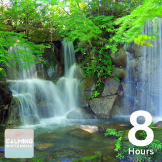 Waterfall Sounds for Meditation (8 Hours) | Nature Sounds for Soothing Relaxation
