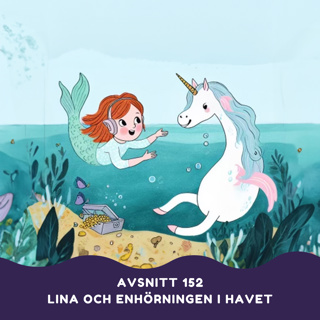 Lina och enhörningen i havet