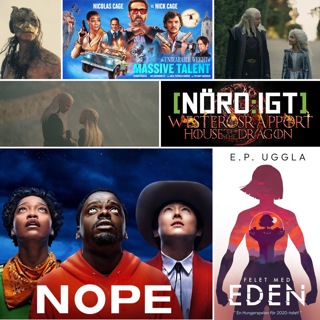 376. Den om Nope, The Unbearable Weight of Massive Talent, Felet med Eden samt Westerosrapport HotD S01E02: The Rogue Prince