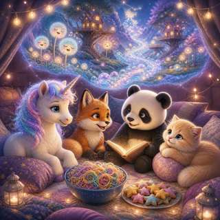 Creating Cozy Land: A Tale of Friendship and Imagination