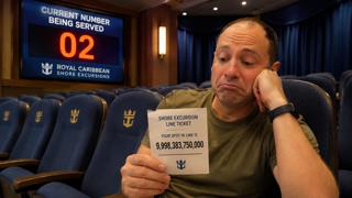 Why Matt doesn't want to book another cruise line excursion