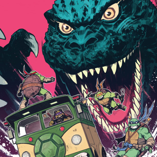 TMNT X Godzilla Issues 1-5