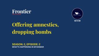 Offering amnesties, dropping bombs