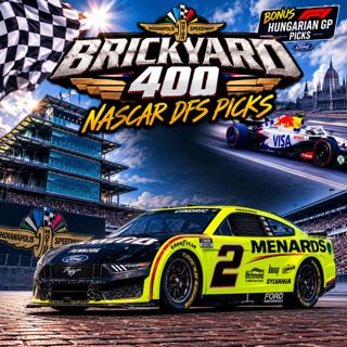 Brickyard 400 DFS Picks 2026 I NASCAR Gambling Podcast (Ep. 838)
