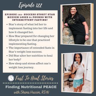 Episode 122- SUCCESS STORY! Star McEuen Loses 81 Pounds with Intermittent Fasting!