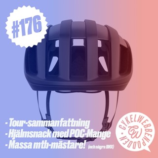 176. Tour-sammanfattning, damernas Giro och hjälmsnack med Mange från POC