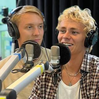OS-guldmedaljörerna David Åhman och Jonatan Hellvig