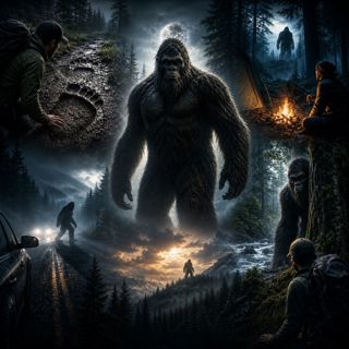 Bigfoot Let Them Walk Away