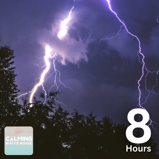 Thunder & Lightning Sounds (8 Hours) | Heavy Rain and Thunder Sounds