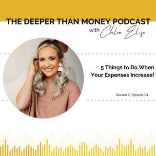 5 Things to Do When your Expenses Increase!