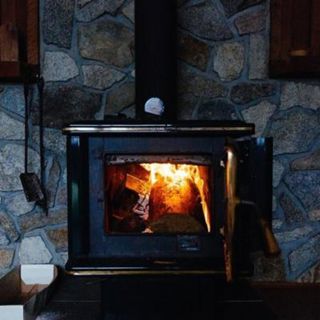 Rainstorm and Fire from Indoors - 10 Hours Sleep Sound