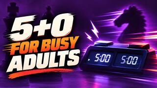 Ep. 207: Playing 5+0 Blitz as a Busy Adult | 5+0 Amateur Run
