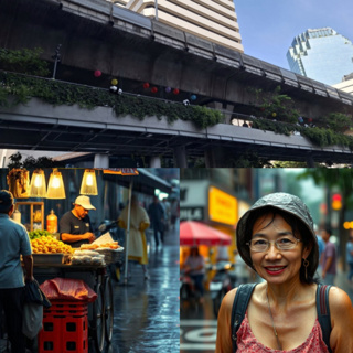 The monsoons have arrived in Bangkok