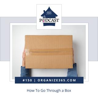 150 - How to Organize a Box in Your Storage Room