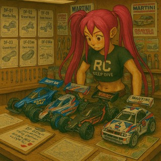 Tamiya's Dirt Four-Wheel Drive R/C Model Vehicles: The DF-01, DF-02, and DF-03