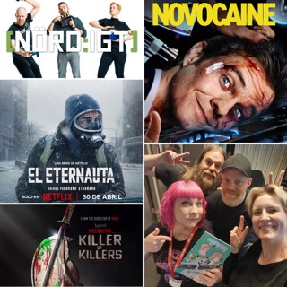 491. Den med serietecknaren Lisa Medin, Medley: Encore, The Eternaut, Predator: Killer of Killers och Novocaine