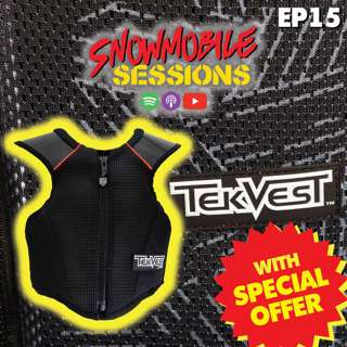 TekRider TEKVEST Steve Brand| Snowmobile Sessions Live | Episode 15 SPECIAL OFFER