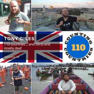 Tony Giles - 110 countries ... and blind and mostly deaf