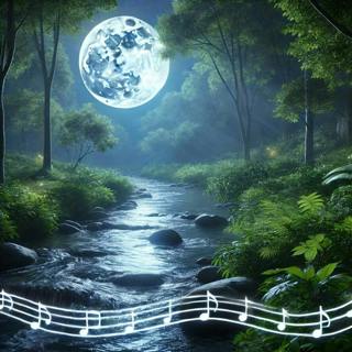 😴💧🎵 The SOOTHING Music and the Flow of the RIVER Wrap Your NIGHT in SERENITY