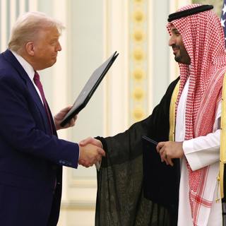 Trump and the Crown Prince