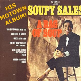 SOUPY SALES's MOTOWN ALBUM ~ Bag of Soup plus Soupy bonus tracks