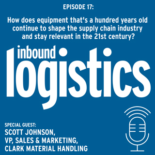 IL Podcast 017: How does equipment that's a hundred years old continue to shape the supply chain industry and stay relevant in the 21st century? Guest: Scott Johnson, Clark Material Handling