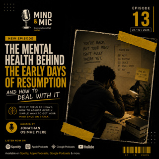 The mental health behind the early days of resumption and how to deal with it
