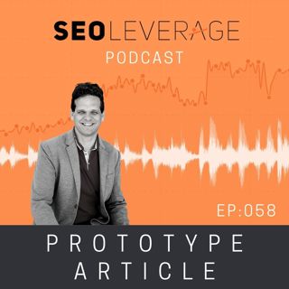 058 - Prototype Article