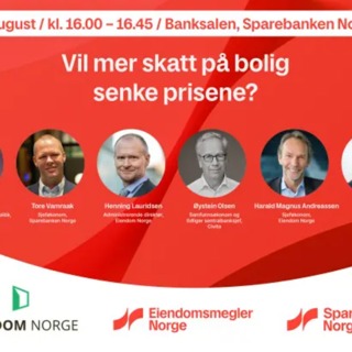 E168 BONUSPOD fra Arendalsuka: Vil mer skatt på bolig senke prisene?
