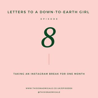Taking a break from Instagram for one month