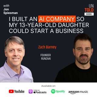 S02 E12 I Built an AI Company So My 13-Year-Old Daughter Could Start a Business | Zach Barney